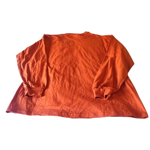 Gildan XL Peace Love Fall Long Sleeve 100% Cotton T-Shirt - Picture 13 of 14